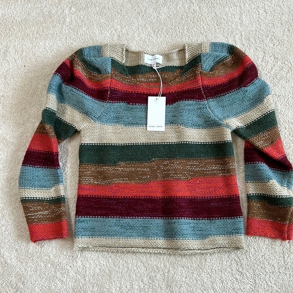 Dear John Denim-Leah Long Sleeve Sweater Fruit Stripe-NWT!! - Picture 5 of 15